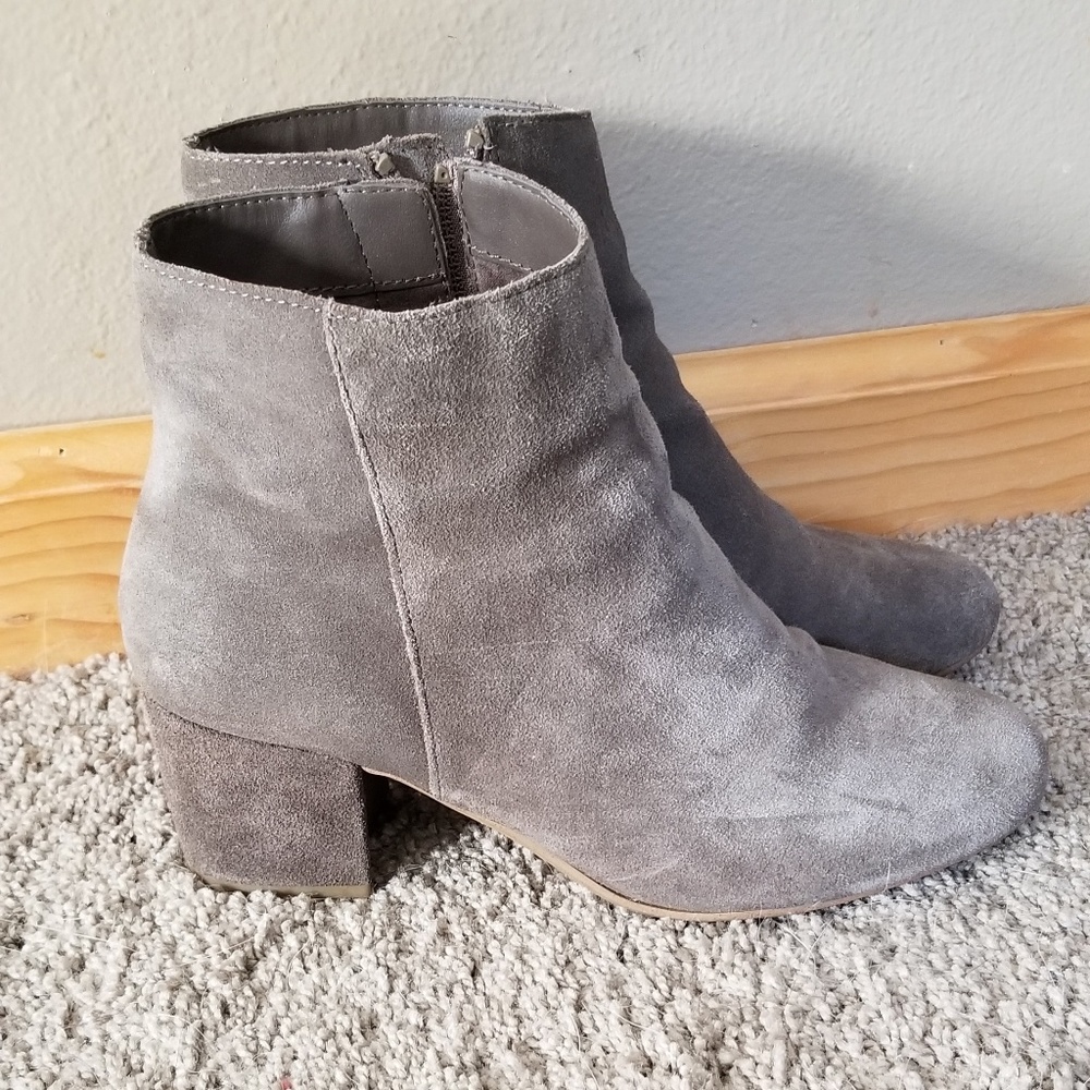 Women's Gray Booties